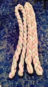 2x CHRÁNIČ DO POSTÝLKY COP ZAVINOVAČKA PLETENÝ 2m