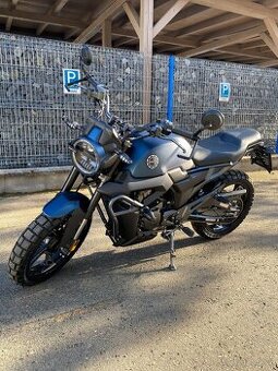 Zontes G1 125 Scrambler modrá matná - AKCE