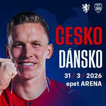 Cesko Dansko 2x vstupenka 31.3.2026