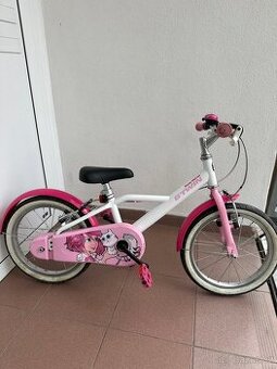 Dětské 16" kolo Btwin docto girl 500 holčičí