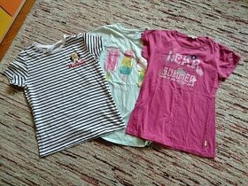 Dívčí trička  a pyžama 158/164