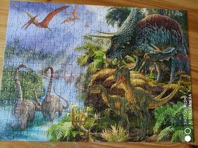 Puzzle s dinosaury