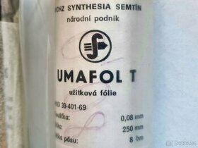 Fólie Umafol 0,08 mm, 8 bm v původním balení