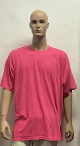 Pánské triko růžové B&C 190 XXL