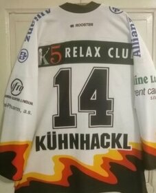 ERICH KUNHACKL - prodám originální dres z hokejové Exhibice.