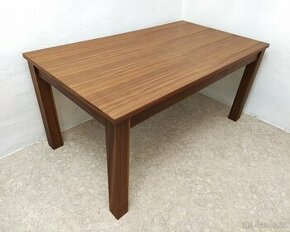 Nový stůl ořech 100x160 cm