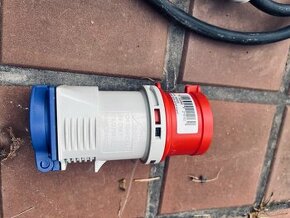 PCE Adaptér 16A/400V 5-pólový na zásuvku 16A/230V
