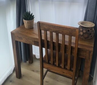 Set židle a stolku z palisandru
