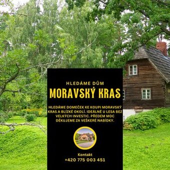 Dům  na prodej v Moravském krasu