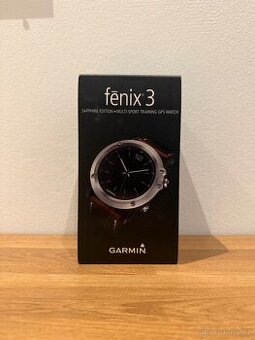 Garmin Fenix 3 – multisportovní GPS hodinky s příslušenstvím