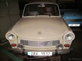 Prodám Trabant 601 L,sedan, bílomodrý.