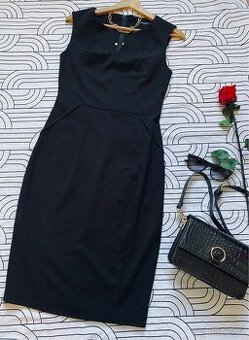 Elegantní černé šaty Orsay S / 36 / 8·Nový bez visačky