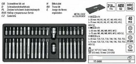 Sada bitů imbus, torx