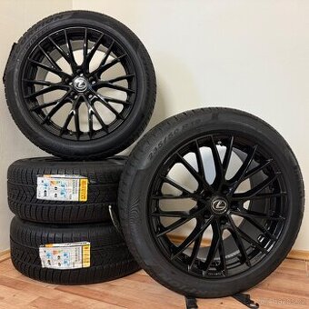 NOVÁ TOYOTA/LEXUS 5x114,3 R19 ET39+ZIMNÍ 235/50R19 BLACK