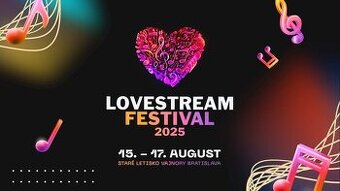 Lovestream zľavový kód na 1250 kč zo vstupenky