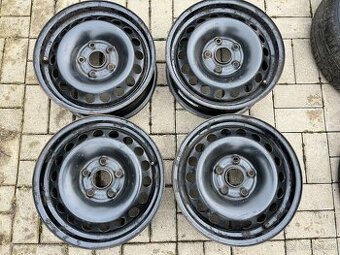 4x plechové disky 5x112 R15