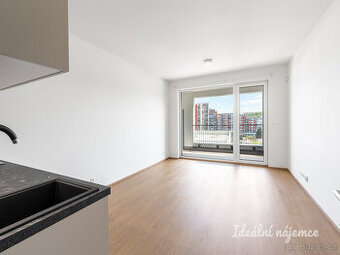 Pronájem bytu 1+kk, Domalípova, Hloubětín, 21000 Kč/měs, 32
