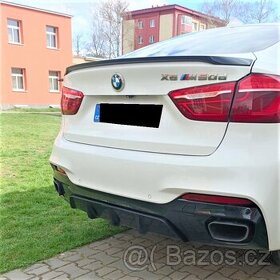 Performance spoiler na kufr BMW X6 - F16 - černý lesk