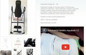 Prodám autotrakční lehátko al 100 aquabath cz - 1