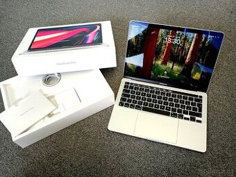 MacBook PRO 13 palců M1 chip 8 RAM 256 SSD NOVÝ 14cyklů