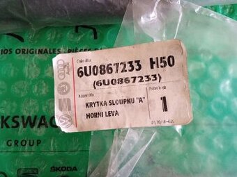 kryt sloupku A levý -1297 6U0867233 H50