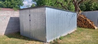 Plechová garáž Konstal 5x3 m