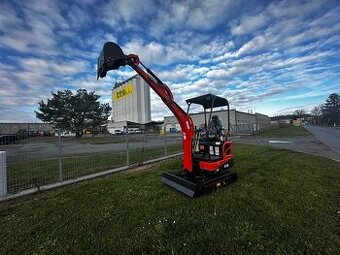 Minibagr D170 HD KUBOTA V3 včetně příslušenství