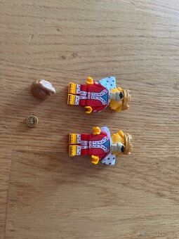 Lego disney minifigures 2x(lion costume king)