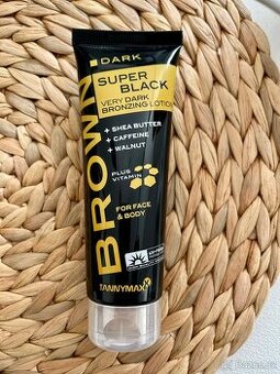 Krém do solária TannyMaxx Brown Super Black Very Dark Bronz
