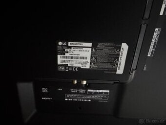 LG 86NANO753PA – prasklý displej, jinak plně funkční / na dí