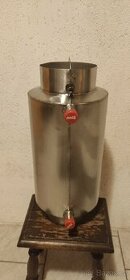 Teplovodní nerez výměník 150, výška 52cm