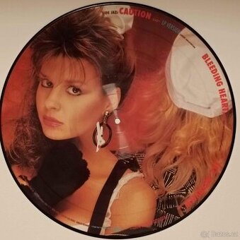 BARDEUX - BLEEDING HEART | MAXI SINGLE 12" 1988 USA PICTURE