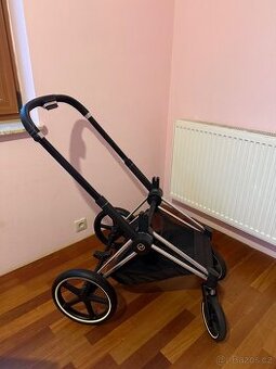 Rám/Podvozek outlet Cybex Priam 4.0 Chrome Black + kola