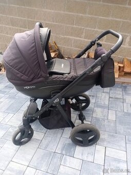 BABYACTIVE MOMMY MODERNÍ DĚTSKÝ KOČÁREK 3V1 BARVA BLACK MAGI