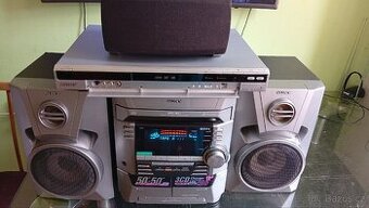 Věž Sony+ kazeťák Jvc