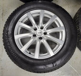 Alu kola 18" Platin 5x112 Touareg Audi Q7 zimní pneu 6-7mm