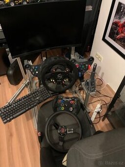 Thrustmaster T300RS GT + TM T-LCM pedály + volanty