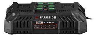 Parkside x20v duální rychlo nabíječka