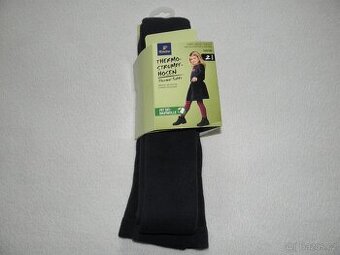 Nové dívčí termo punčocháče zn. Tchibo vel.134/140