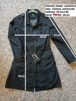 Dámské kabáty (zimní, jarní/podzimní) - sleva