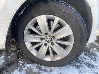 Alu Sharan 7N R16 et33 + zimní pneu 205/60/16 H XL