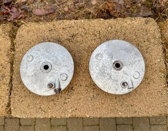 Jawa 50 pionyr fichtl - brzdové štíty