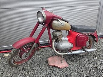 Jawa 250 panelka typ 559 s doklady