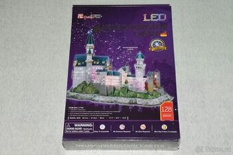 3D Puzzle CubicFun Zámek Neuschwanstein LED
