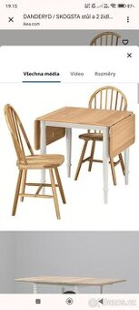 Rozkládací jídelní stůl