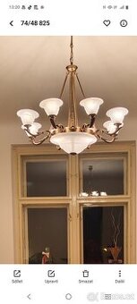 Luxusní Lustr Italská značka Zonky