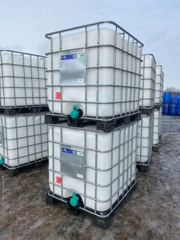 Nádrž na vodu 1000l - IBC kontejner - po čokoládě vymytý