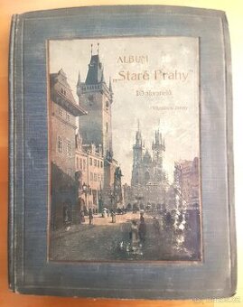 Album "Staré Prahy" - 10 akvarelů Vácslava Jansy