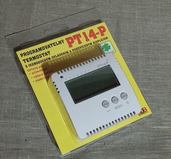 Programovatelný termostat PT14-P Elektrobock nový