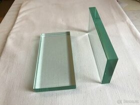 skleněné těžítko -olovnaté sklo bločky - 1